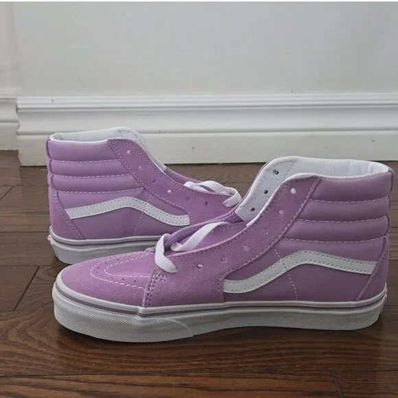 vans sk8-hi kids lupine high top sneakers size 4.5 - Picture 4 of 8